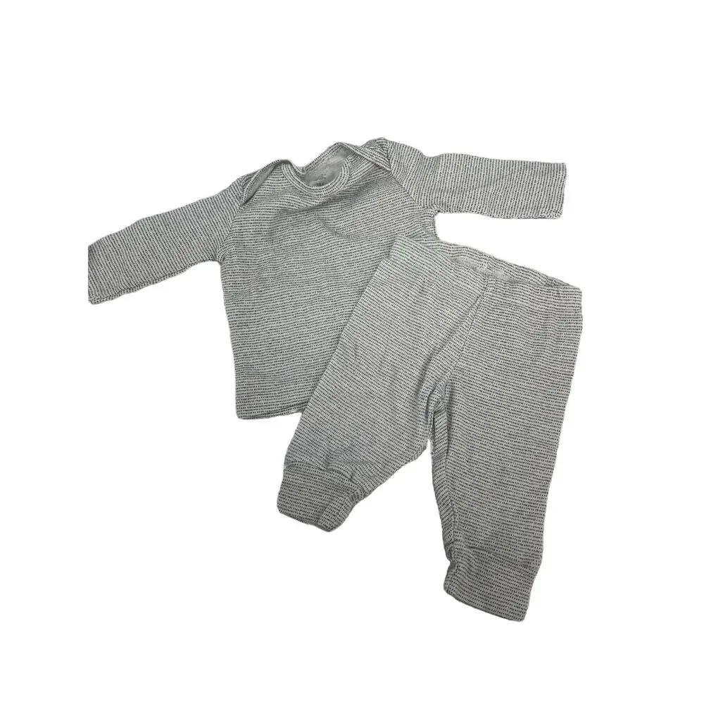 Carter's Just One Piece Black & White Outfit Baby Boys Size 3 Months